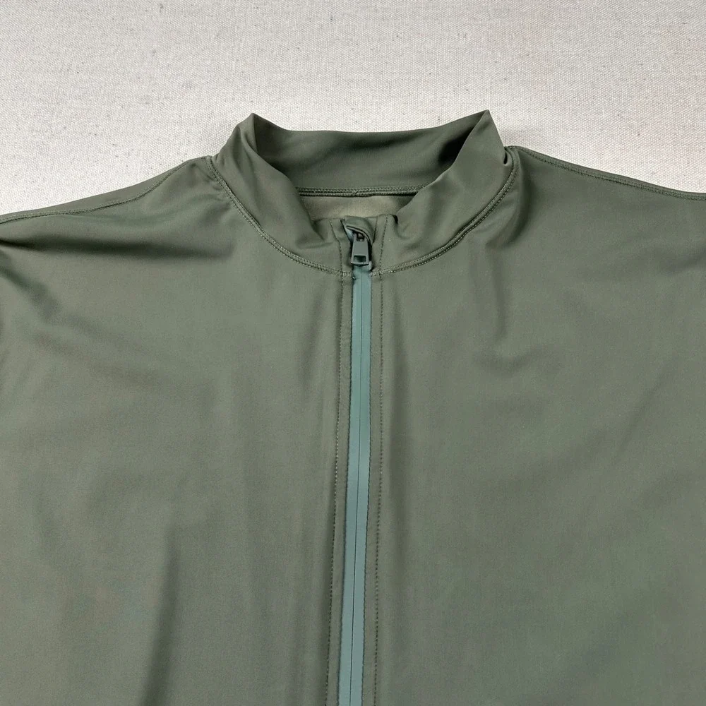 Tilley Sun Shirt Mens XL Packable Adventure UPF Stretch Top Performance Olive